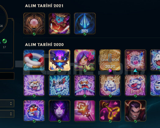 TR HANDMADE SOLO MAİN  5 SKIN 43 HERO MAİL DEĞİŞEN