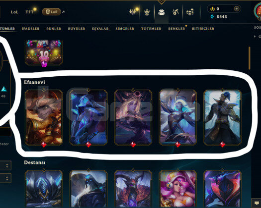 148 LEVEL / 78 SKİN / 97 HERO +MAİL +6800 SATIŞ