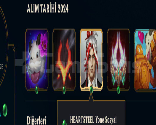 TR HANDMADE DEMİR 4 MAİL DEĞİŞEN 3SKIN 25HERO HELL