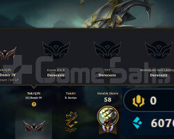 TR HANDMADE DEMİR 4 MAİL DEĞİŞEN 3SKIN 25HERO HELL