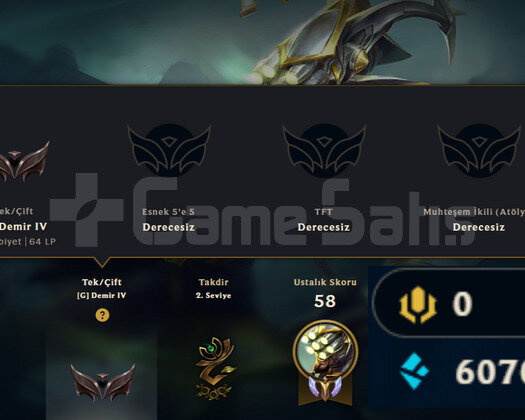 TR HANDMADE DEMİR 4 MAİL DEĞİŞEN 3SKIN 25HERO HELL