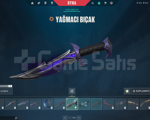 Yağmacı Bıçaklı Mükemmel Hesap