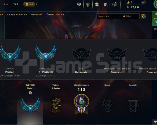 TR SOLOQ PLAT 1 / +38LP / 17K MÖ