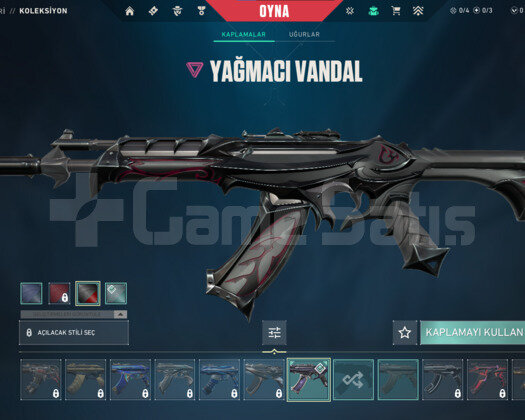 VALORANT YAĞMACI VANDALLI UYGUNA HESAP