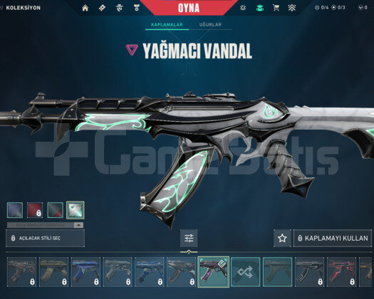 VALORANT YAĞMACI VANDALLI UYGUNA HESAP