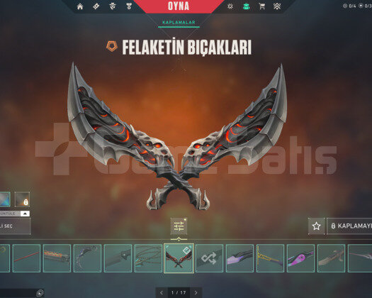 FUUL+FUUL SKİNLİ 9 TANE İHTİŞAMLI BIÇAKLI HESAP
