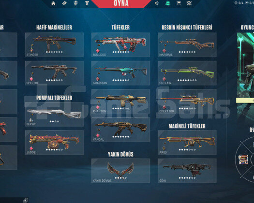FUUL+FUUL SKİNLİ 9 TANE İHTİŞAMLI BIÇAKLI HESAP