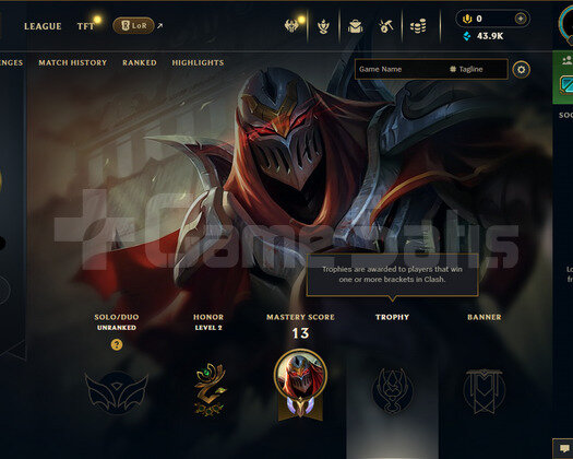 TR 8W2L DERECELİ HAZIR İNANILMAZ MMR UNRANKED 44K