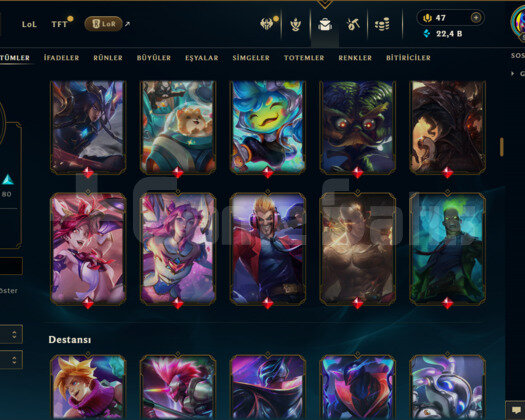 568 LEVEL / 190 SKİN / FUL HERO +MAİL +6900 SATIŞ
