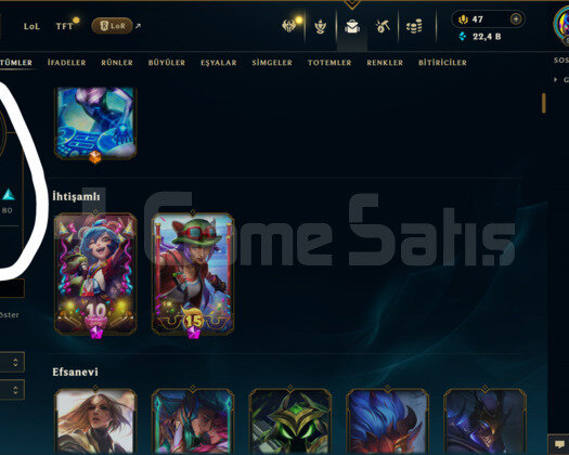 568 LEVEL / 190 SKİN / FUL HERO +MAİL +6900 SATIŞ