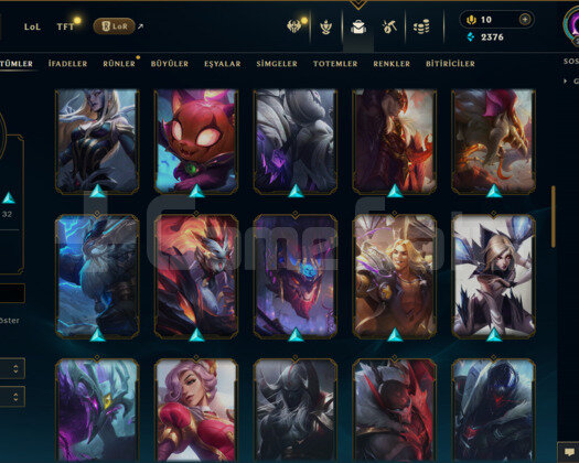 208 LEVEL / 64 SKİN / 105 HERO +MAİL +6900 SATIŞ
