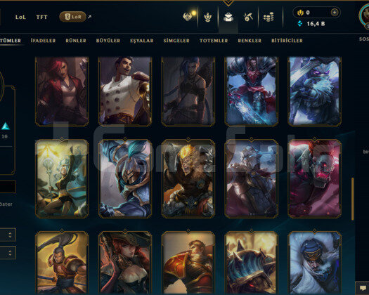 TR / 230 LEVEL / 54 SKİN / 110 HERO +MAİL