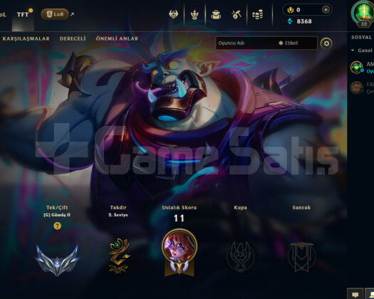 EUW SİLVER 2 S13 HESABI 8K MÖ