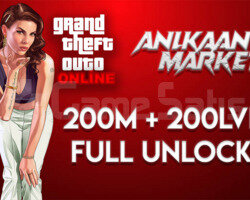 GTA Online 200M + 200 Lvl +Full Unlock+Bonus