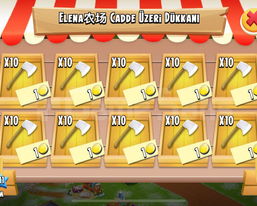Hayday 100 Adet Balta