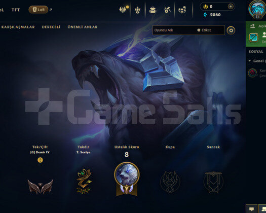 TR  DEMİR 4 / 0LP S12 HESABI /4 KOSTÜM