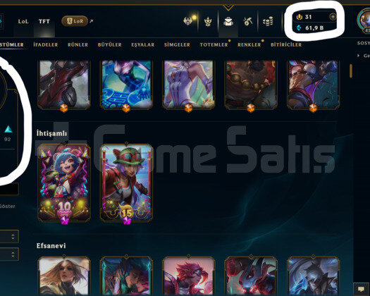 429 LEVEL / 179 SKİN / 121 HERO +MAİL +7000 SATIŞ