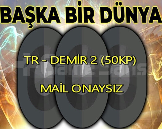TR- DEMİR 2- MAİL ONAYSIZ HESAP