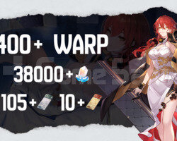 EU | TL50 400+ Warp - 38000+ Jade + 105+10 Pass