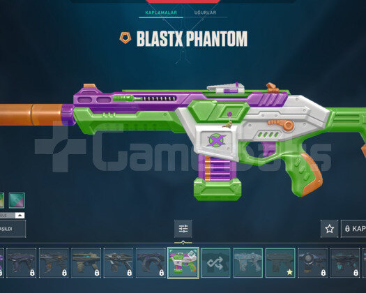 BLASTX PHANTOM - SEMAVİ YELPAZE VE DAHASI