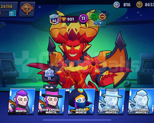 Çok ucuza satılıkkk  24K kupa 73 karakter 78 skin