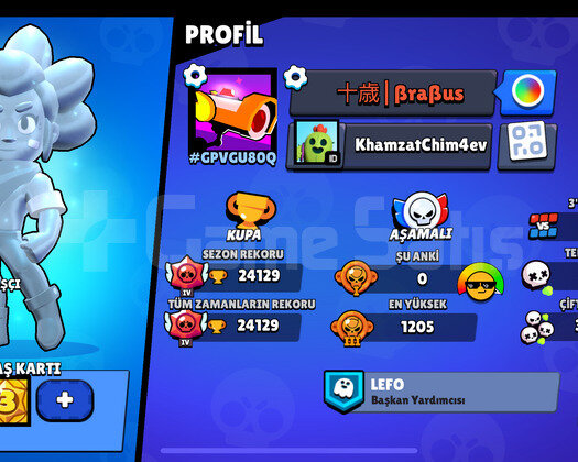 Çok ucuza satılıkkk  24K kupa 73 karakter 78 skin
