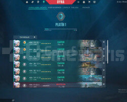 YENİ SEZON PLAT 1 - MAİL DEĞİŞEN - YÜKSEK MMR