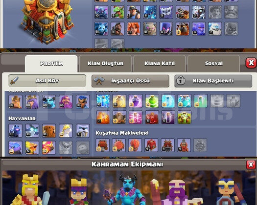 TH 16 PİXEL SETLİ 25 KOSTÜMLÜ YAN KÖY MAX