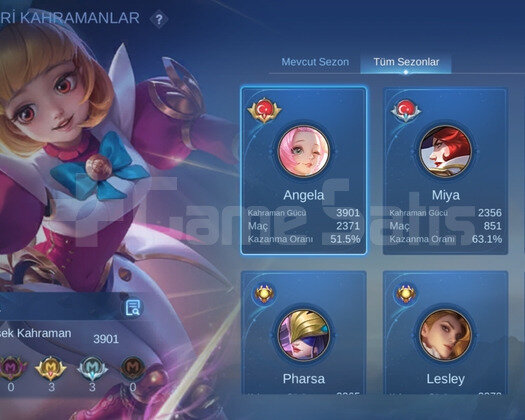 ACİL SATILIK SAĞLAM HESAP 214 KOSTUM FULL HERO