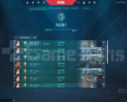 YENİ SEZON PLAT 1 - MAİL DEĞİŞEN - YÜKSEK MMR