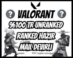 +TR UNRANKED VIP RANKED HAZIR - MAİL DEĞİŞEN