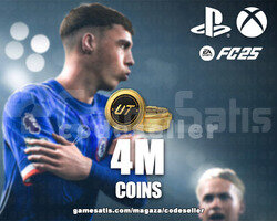 FC 25 4 MİLYON COINS / PS & XBOX