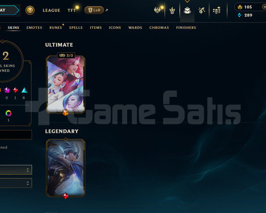 TR Unranked | 12 Kostüm - 56 Hero | LoL Hesap