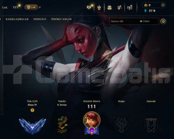 EUW DİA 4 +30 LP GAİN 65 WR MASTER MMR HESAP