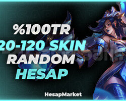 100 TR 20-120 SKIN VİP RANDOM HESAP