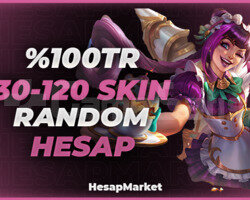 100 TR 30-120 SKIN VİP RANDOM HESAP