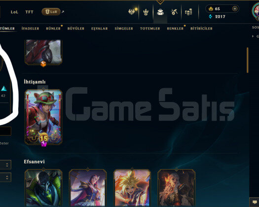 250 LEVEL / 62 SKİN / 138 HERO +MAİL +7000 SATIŞ