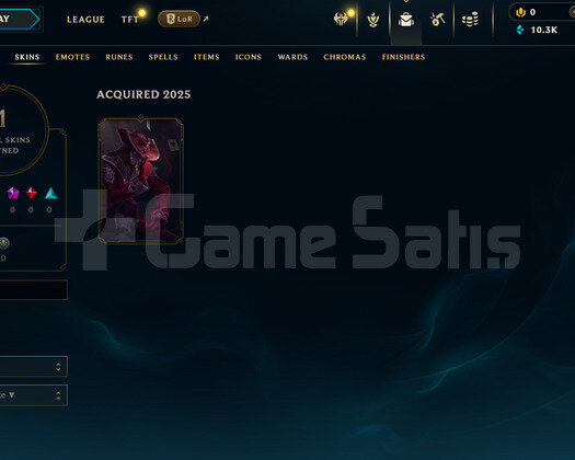TR Unranked | 1 Kostüm - 10K Mö | LoL Hesap