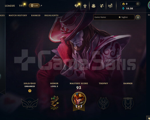 TR Unranked | 1 Kostüm - 10K Mö | LoL Hesap
