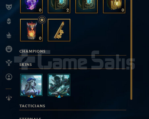 EUW Unranked | 1 Kostüm - 39K Mö | LoL Hesap