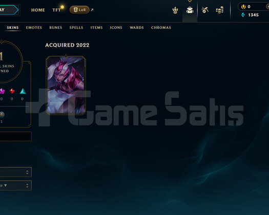 EUW Unranked | 1 Kostüm - 21 Hero | LoL Hesap