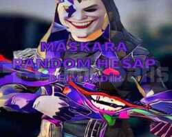 MASKARA DOPDOLU+++ VİPP  PUBG RANDOM HESAP