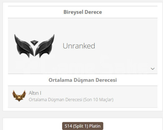 GEÇEN SEZON PLAT / DERECELİ HAZIR / WEST