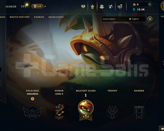 EUW Unranked | 25 Hero - 12K Mö | LoL Hesap