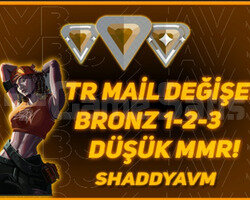 YENİ SEZON - MAİL DEĞİŞEN - BRONZ 1-2-3 - DÜŞÜKMMR