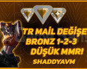 YENİ SEZON - MAİL DEĞİŞEN - BRONZ 1-2-3 - DÜŞÜKMMR