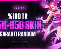 TR 100 50-850 SKİN GARANTİLİ RANDOM