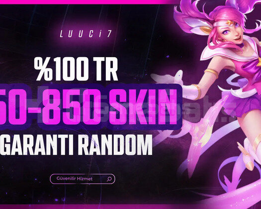 TR 100 50-850 SKİN GARANTİLİ RANDOM