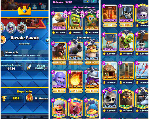 59 LEVELCR |  8539 KUPA + ROZETLER FULL