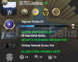 CS2 Prime | 5 Madalya | Yeşil Faktör + Garanti